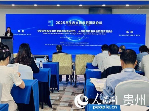 领航优配 《全球生态文明转型发展报告2025》发布 勾勒人与自然和谐共生图景